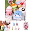 Entzückende Frucht Bubble Tea Stoffplüsch Anhänger Puppe Weihnachtsgeschenk