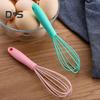 Lightweight Egg Whisk Food Grade Useful Solid Color Egg Mixer