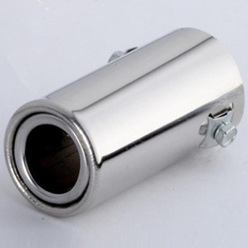 Auspuffrohrspitze Auto Autoauspuff Stahl Edelstahl Zierleiste Endrohr Für Opel Corsa D Auspuffe Für Auto Endauspuff Für Auto