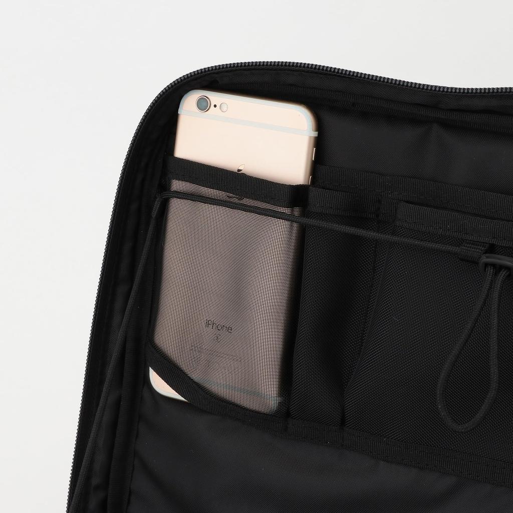 MUJI Laptop Case A4 Size Easy Access Black 44302408