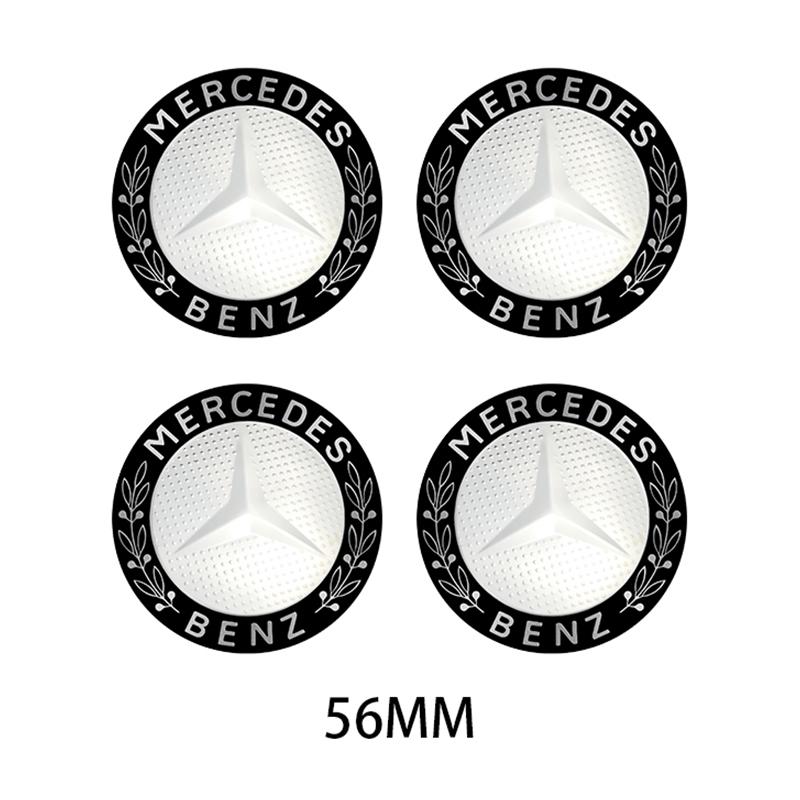 

New 2025 Hot 4Pc 56mm/65mm Car Wheel Center Hub Cap Auto Rim Covers For Mercedes Benz C180 C200 C260 C300 W108 W124 W126 W140 W1