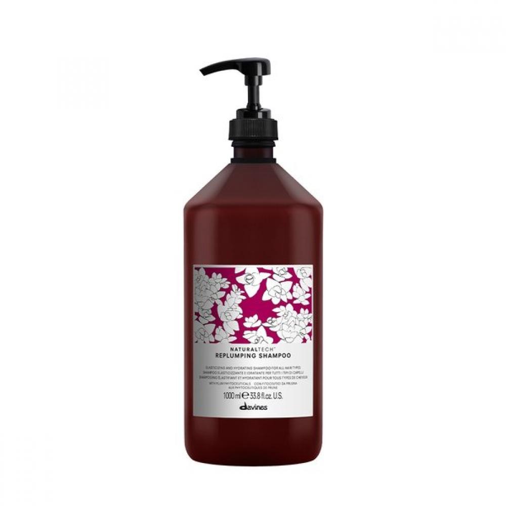 Davines Nourishing Hair Building Pack 60ml For Free + Replumping Shampoo 1000ml Single option