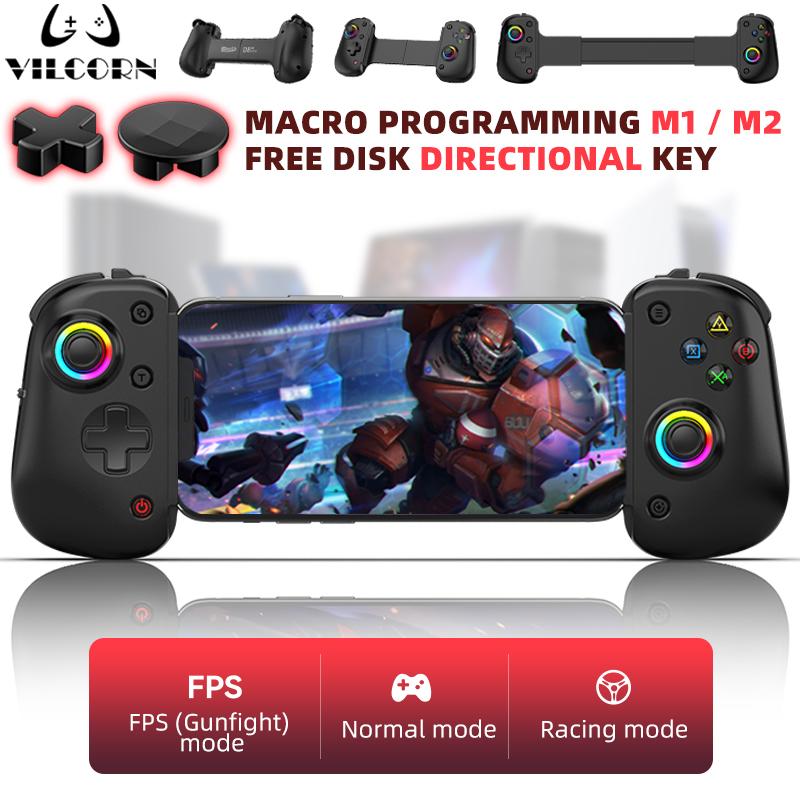 

D8PRO мобильный геймпад потоковый игровой контроллер FPS для Android ios Tablet PS4 переключатель ПК джойстик с 3 режимами M1M2