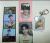 Byun Woo-seok Yushi Mall Photo Card Sticker Keyring Set