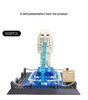 Non-Toxic 503Pcs Merlion Statue Singapore Building Blocks Landmark Architecture Model Small Particle Assemble Bricks Children Educational