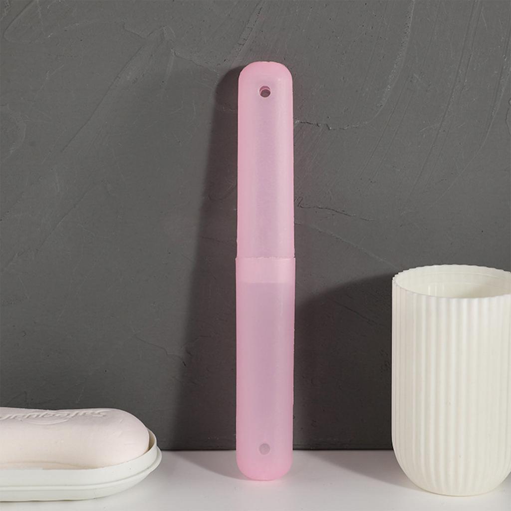 Toothbrush Storage Box Tooth Brush Box Holder Cover Travel Storage Dust-proof Case Portable Portable Travel Toothbrush Case