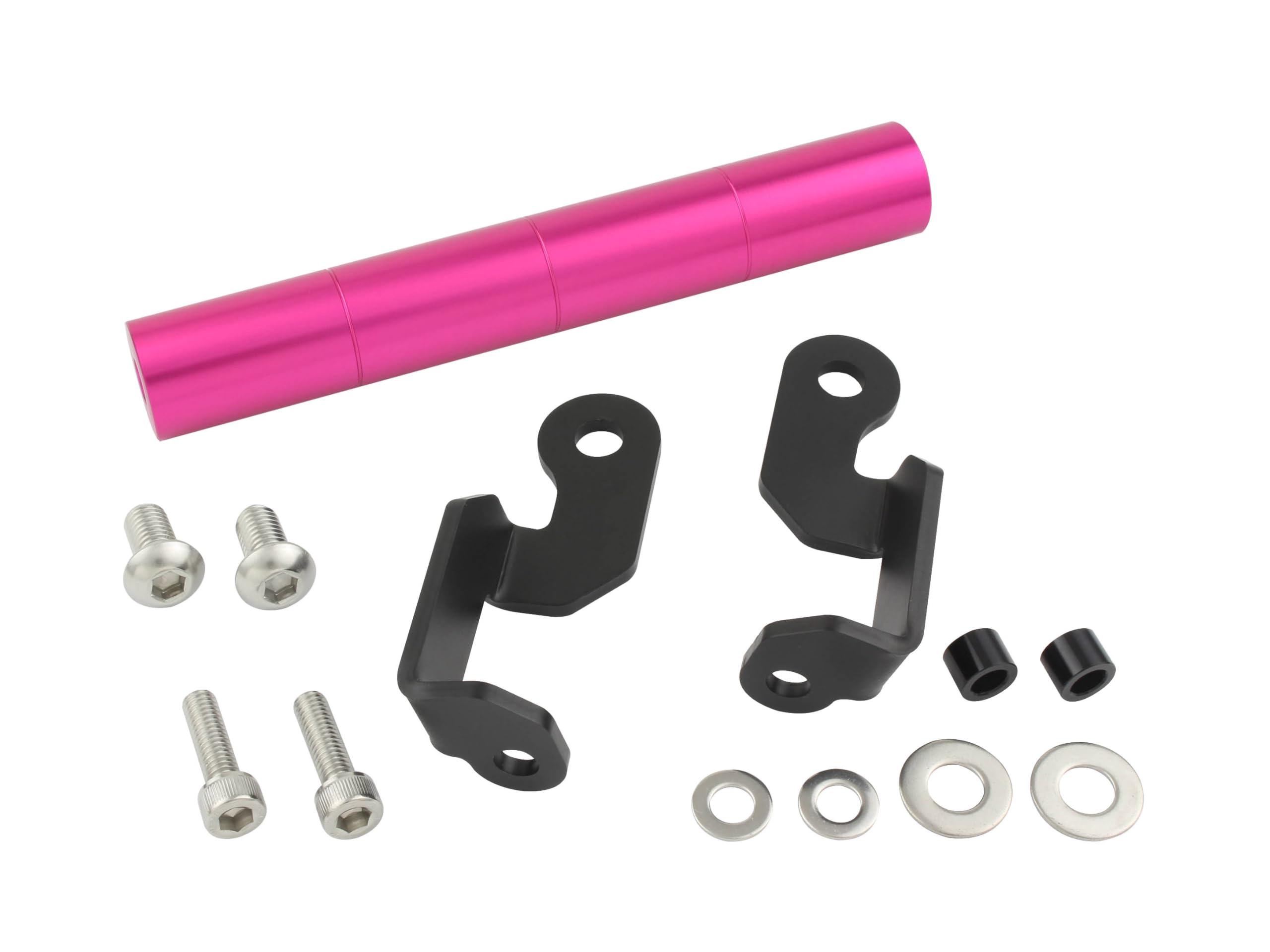 

POSH FAITH Motorcycle Mounting Bracket for Fits Ninja and Smartphones, ZX-25R/SE (2021-2024) ZX-4R/RR (2024), Pink, 136179-32 розовый