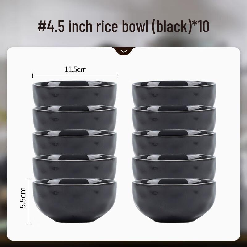Mode Lanka Nordic Enamel Rice Bowl Set