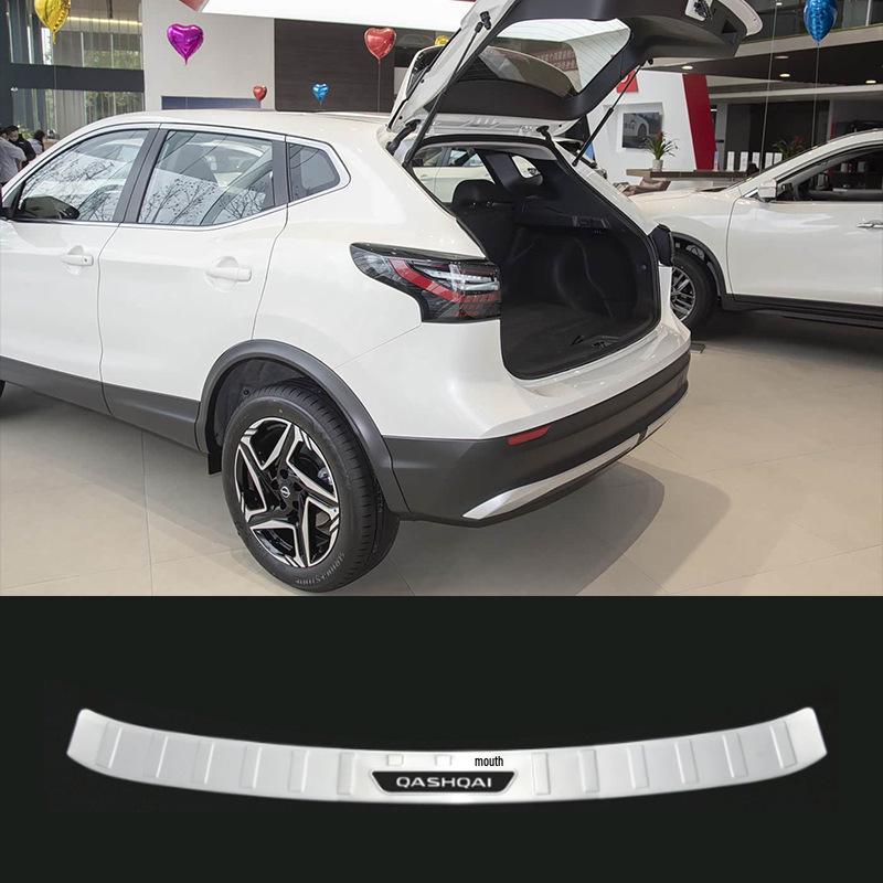 Stainless Steel Scuff Plates and Trunk Protector Trim for Nissan Qashqai For Nissan Qashqai