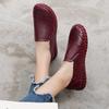Mode Damesschoenen Echt lederen loafers Dames Casual schoenen Zachte comfortabele schoenen Damesflats