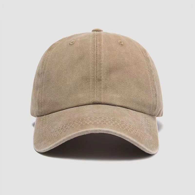 Solid Color Minimalist Baseball Cap Suitable for Men and Women, Adjustable Hood Circumference, Travel Equipment