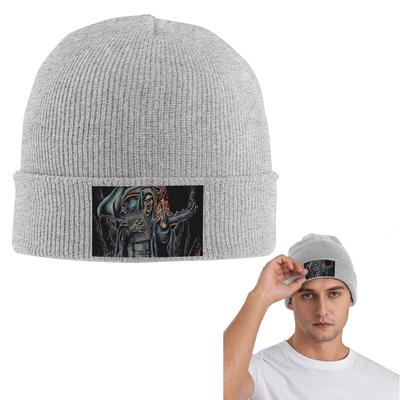 Whitechapel Rock Metal Band Warm Knitted Cap Hip Hop Bonnet Hat Autumn Winter Outdoor Beanies Hats for Men Women Adult