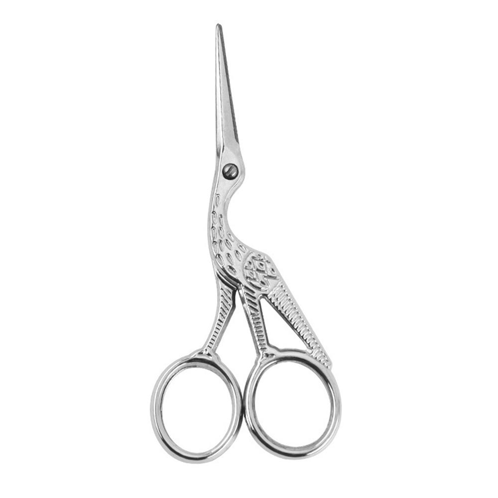 

20pcs 4.5 Stainless Steel Sharp Tip Stork Scissors Crane Scissors DIY Tools Dressmaker Shears серебряный