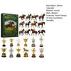 Advent Calendar Horse Design 24-Day Countdown Christmas Gift Calendar Christmas Tree Holiday Party Decor