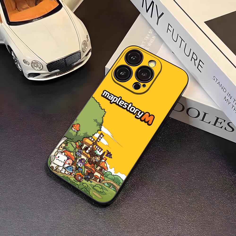MapleStory Phone Case For 16 Pro Max Iphone 17 Pro Max 14 15 Plus 12 13 11 Pro Xr X Xs SE Back Cover