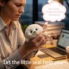Cute Seal Plush Soft Toy Keychain - Adorable Ocean Guardian Stuffed Animal for Home Decor - Realistic Marine Life Companion