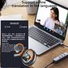 Wireless BT Translation Headphones Ai Translating Earbuds Headphones AI Translator Earbuds for Travel Business and Learning