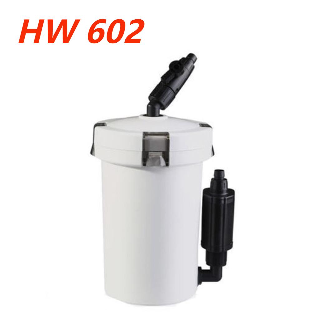 

Aquarium Filter Bucket HW-602/HW-603 Fish Tank Quiet External Canister with Sponge Accessories Filtration System