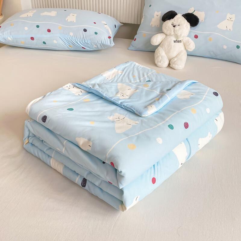 Printed Knitted Summer Cooling Quilt