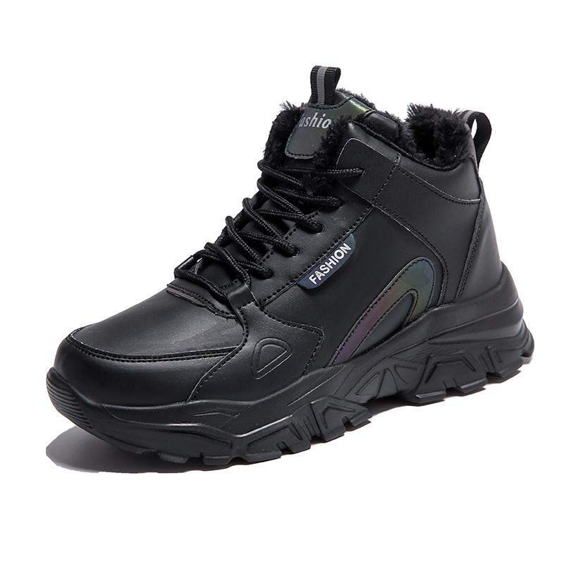 Comfortable All-black Sports Shoes Spring and Autumn Mesh Breathable Running Shoes Casual Soft-soled Walking Travel Shoes