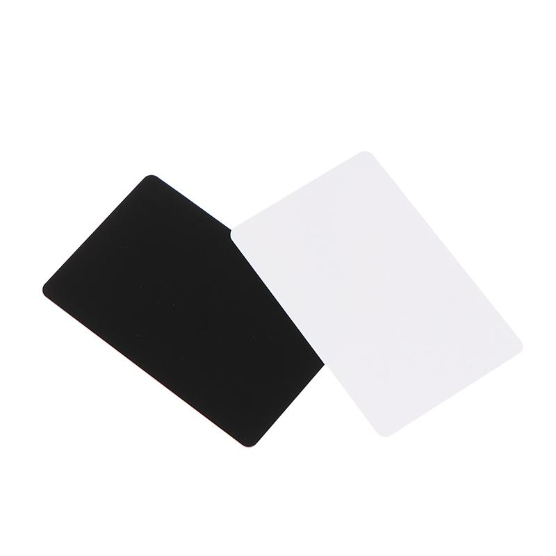 5/10 Pcs Nfc215 Black White Cards Rewritable Nfc Nt-Ag215 Pvc Cards Blank Easy Convenient Programmable Nfc Business Card
