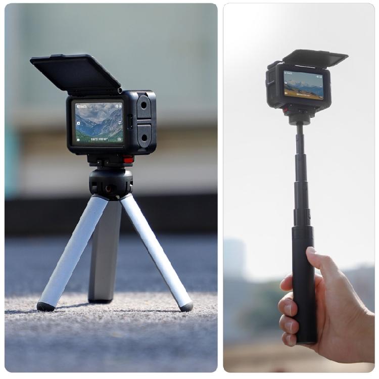 Heat Dissipation Camera Frame Cage Foldable Mount System Shockproof Protective Design for 5Pro/4/3 Camera for Outdoor
