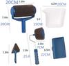 Multi-Function Seamless Paint Brush and Roller Set for Corners