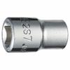 TONE Socket (Hexagonal) HP2S-07 Drive Angle 6.35mm (1/4") Width Across Flats 7mm