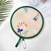 1Pc Nylon Portable Folding Fan For Party Gift Fan Cool Summer Lovely Hand Fan