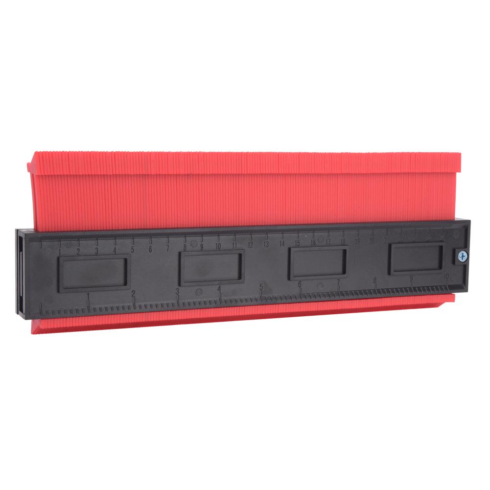 ABS Plastic Contour Copy Gauge Irregular Shape Measuring Duplication Woodworking Tool