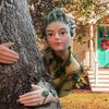 Elf Statue Fairy Tree Hugger Waterproof UV Resistant Simple Installation Fairy Garden Ornament