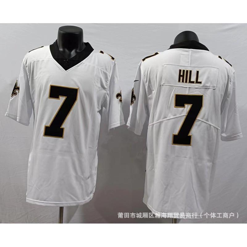 Saints Football Jersey Embroidered American Shirt Unisex Sports Top Breathable Team Game Wear