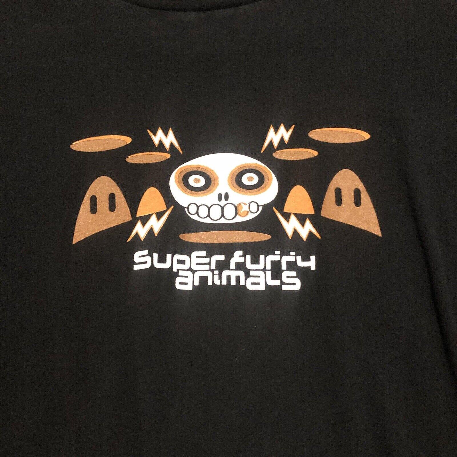 

Super Furry Animals Punk Rock Unisex T-Shirt Short Sleeve All Size AL369 S разноцветный