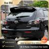 Mazda 3 Hatchback (08-13) Spoiler Traseiro - Sem Danos, Instalação Sem Furos