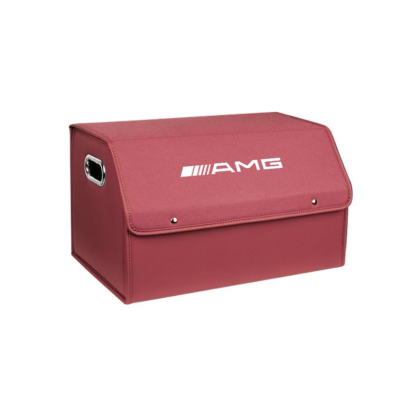 PU Car Trunk Storage Box Portable Travel Organizer Tools Box For Mercedes Benz AMG Smart Fortwo 451 450 453 EQ Forfour Key ring