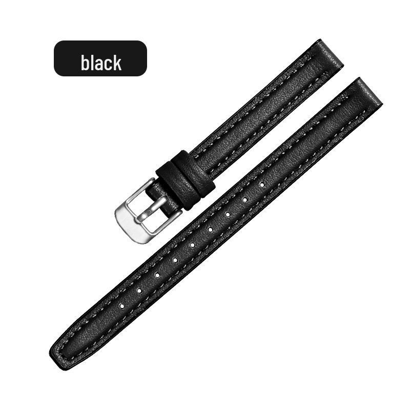 Colorful Small Silicone Watch Band, Plain Weave Design, Quick Release, Ladies' Style, 10/12/14/16mm Universal Fit