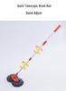 Car-Specific Double-Sided Multi-Functional Rotating Soft Bristle Mop with Long Detachable Telescopic Handle for Car Wash
