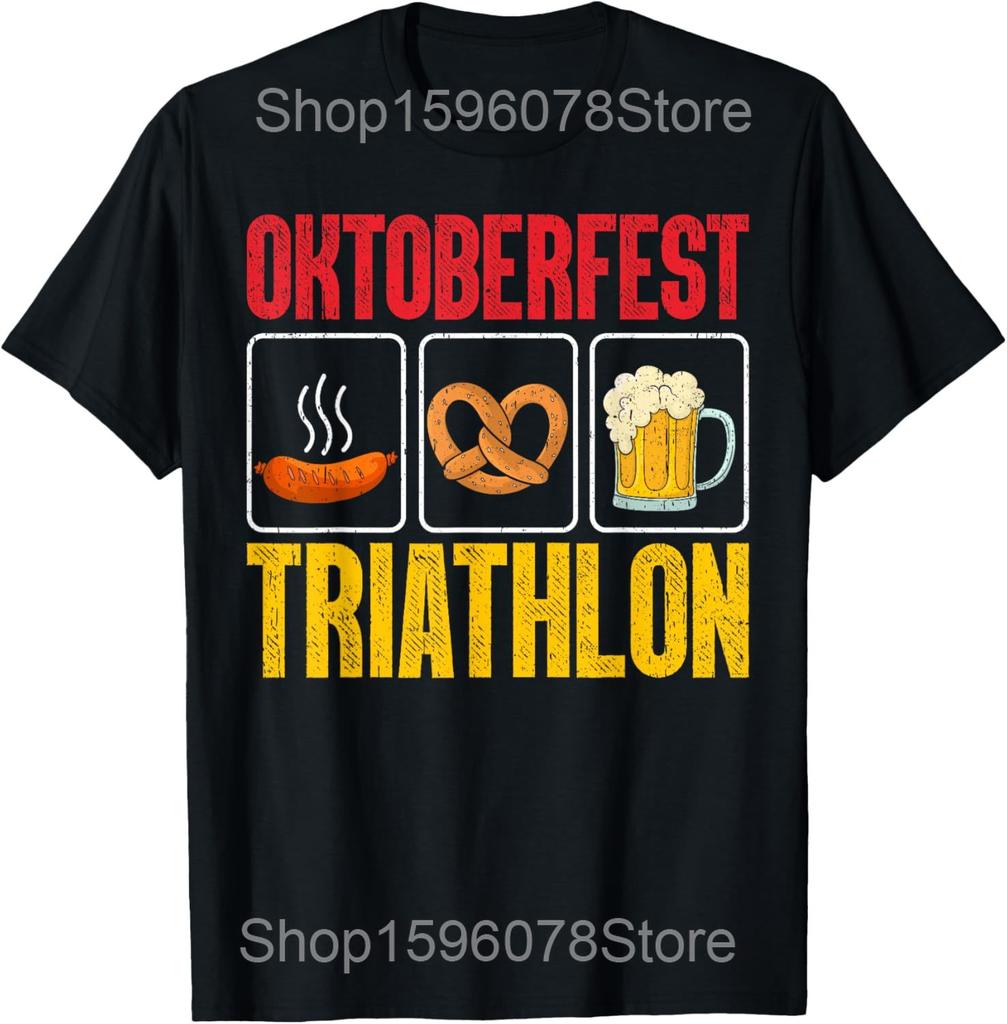 6 Stages Of Triathlon Athlete Running Swimming Bicycling T Shirts Unisex Streetwear Tee Shirt Short Sleeve Unisex Loose Clothing