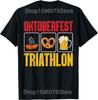 6 Stages Of Triathlon Athlete Running Swimming Bicycling T Shirts Unisex Streetwear Tee Shirt Short Sleeve Unisex Loose Clothing