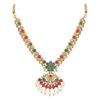 Latest Combo Design Pearl Necklace Set for Women Traditional Gold Plated Jewellery Set for Women (Multicolor)