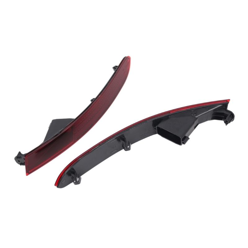 Foglight Left/Right Side Rear Bumper Reflector Light Rear Lamp for 15-18 7P6945701K 7P6945702G Auto Accessories