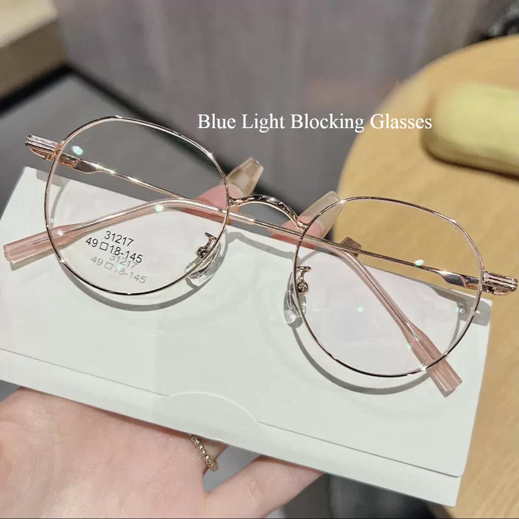Retro Danyang Glasses Frame Men's Titanium Frame Polygonal Female Ultra-light Myopia Glasses Frame Anti-fog Dustproof