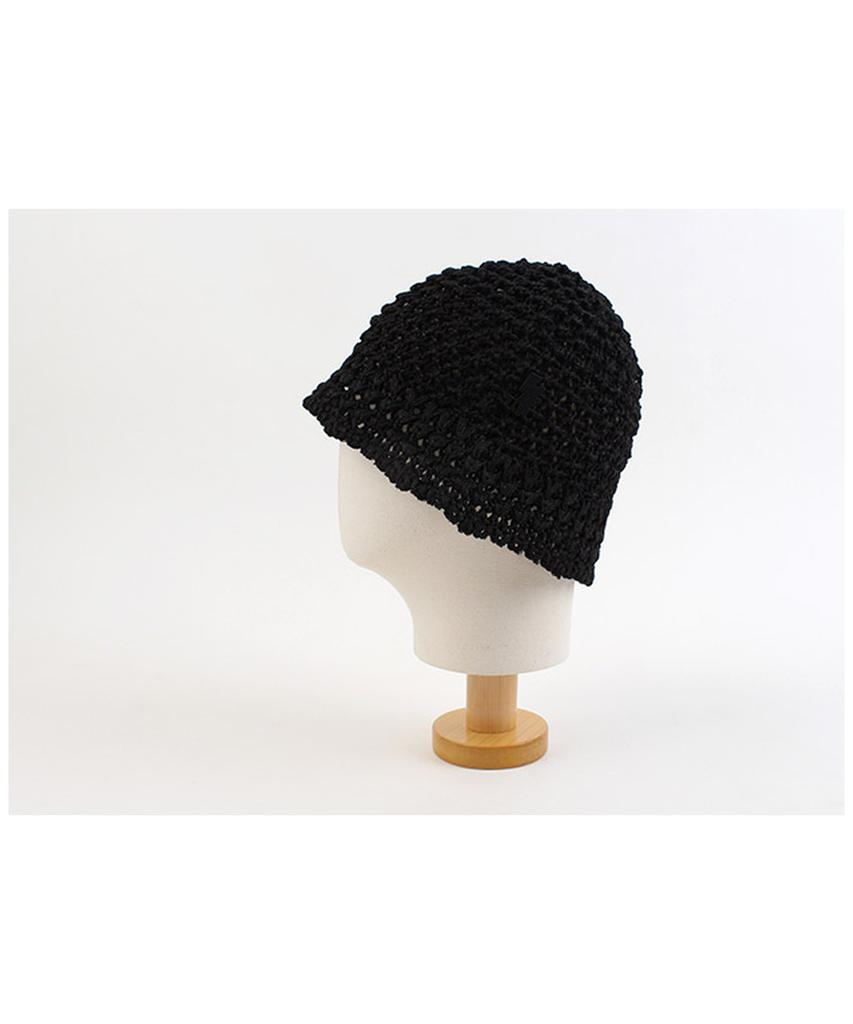 Yunibeosyeolkemiseuteuli Summer Onetone Black Bucket Hat