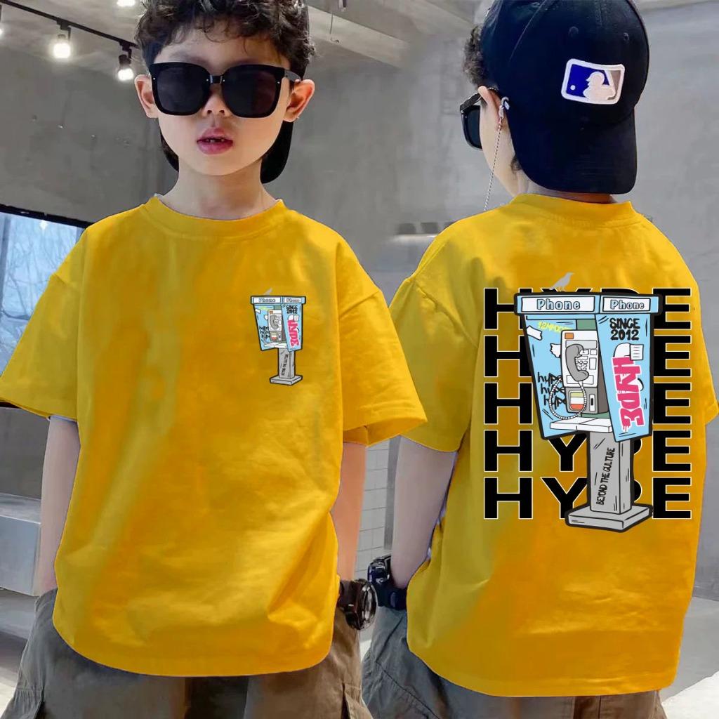 Round Neck T-shirt for Children, Fashionable, Casual and Versatile