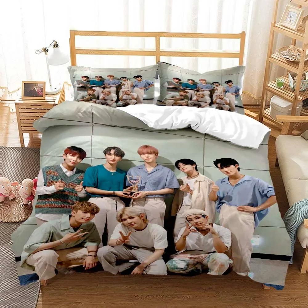 Streunende Kinder Fashion Men'S Group 3D Printed Bedding Queen Bedding Set Soft And Comfortable Customized King Size Bedding Set
