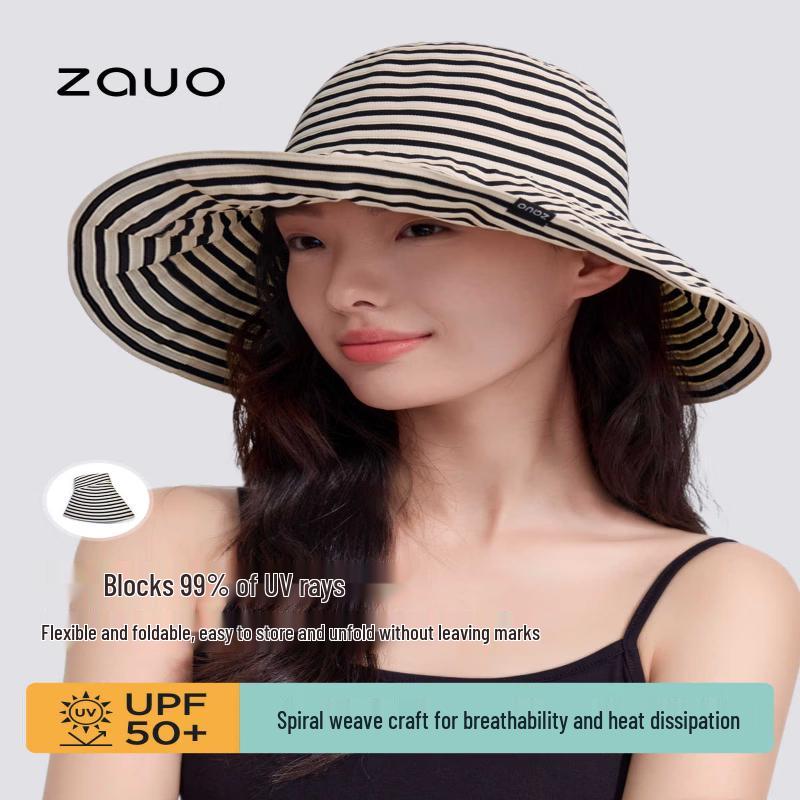 ZAUO Sun Protection Fisherman Hat Adjustable
