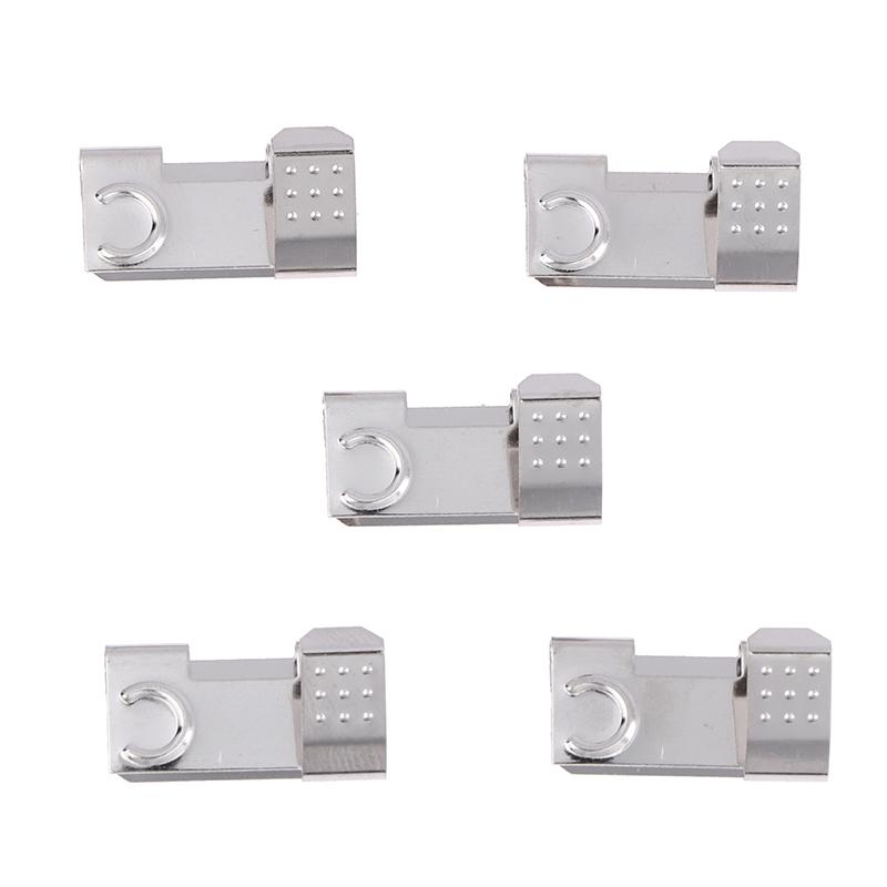 10 ks Bateriový klip Kontakty pro AA baterie BC-290-Ni Pružinová ocel Niklovaný Pozitivní Negativní Pár