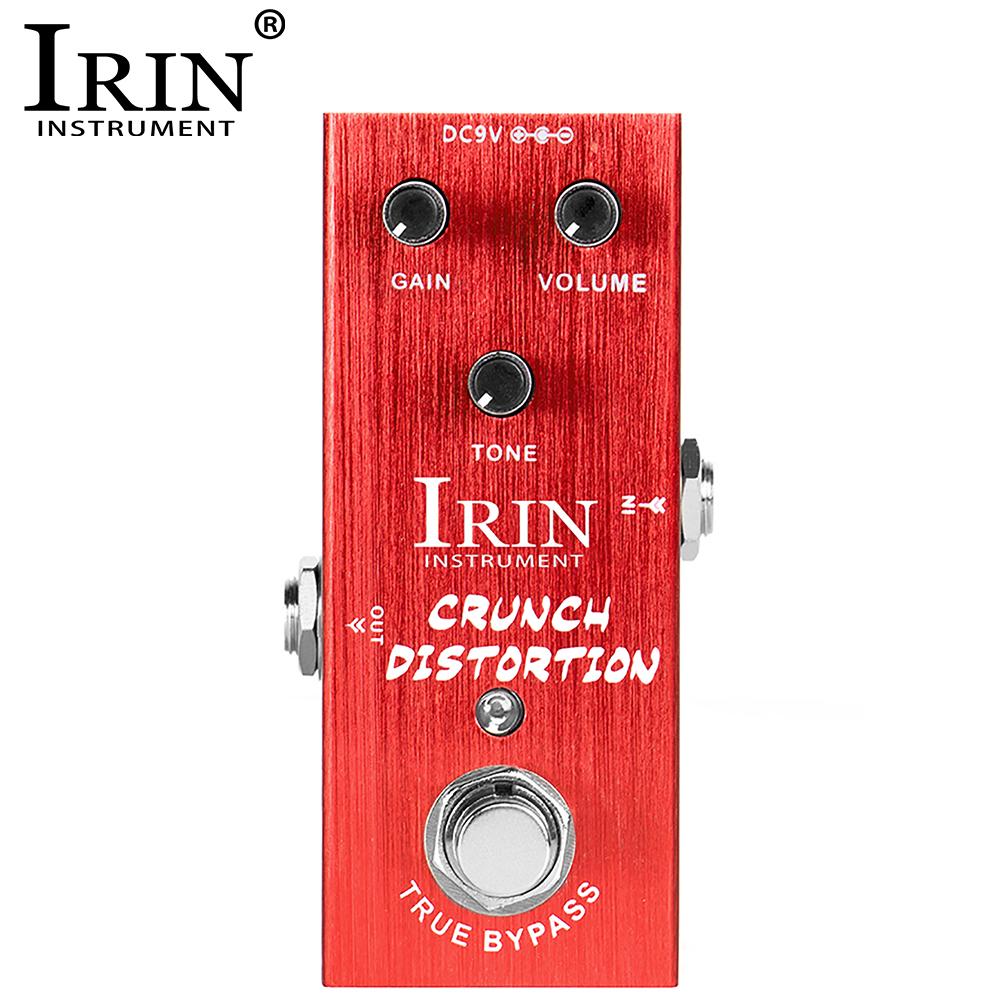 IRIN AN-05 Crunch Distortion Guitar Pedal Great Response British Classic Rock Distortion Effect Pedal Guitar Parts & Accessories