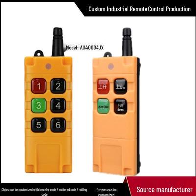 Control Remoto Inalámbrico Multi-vía 433 para Conmutación de Giro Adelante/Atrás de Motores Industriales