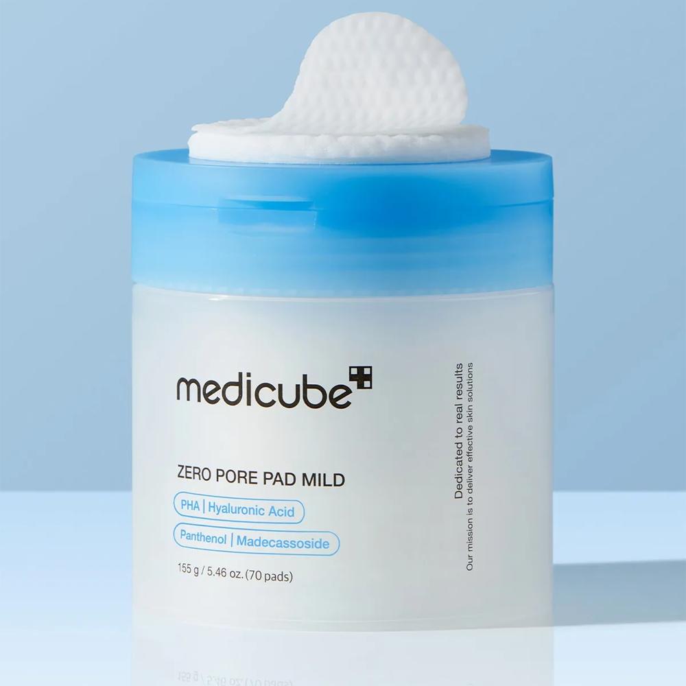 

Medicube Zero Pore Pads Mild 2.0 70 шт. Корейские тонер-пэды для пор и черных точек